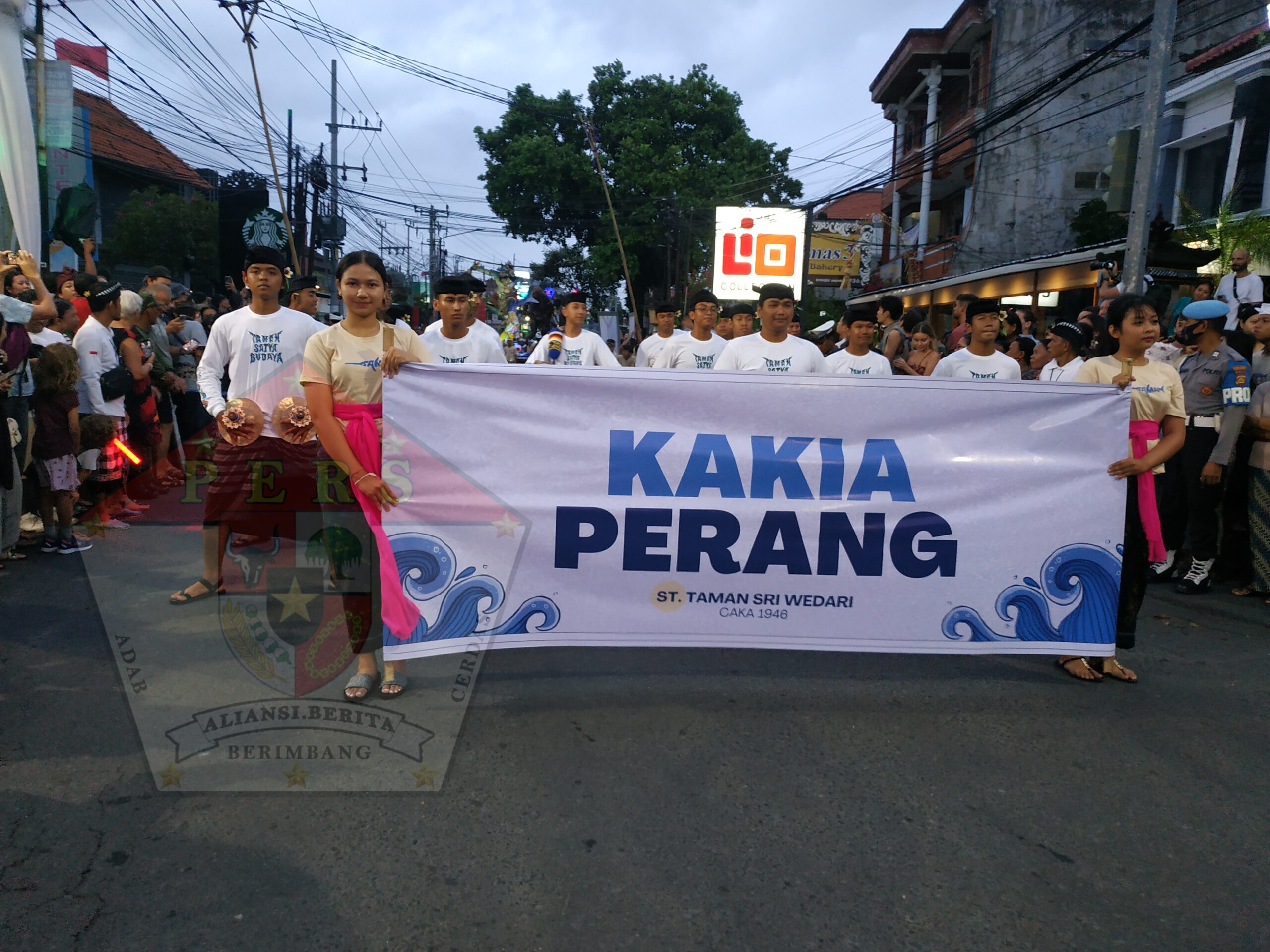 Acara Ogok-ogok berjalan lancar meski Hujan rintik.