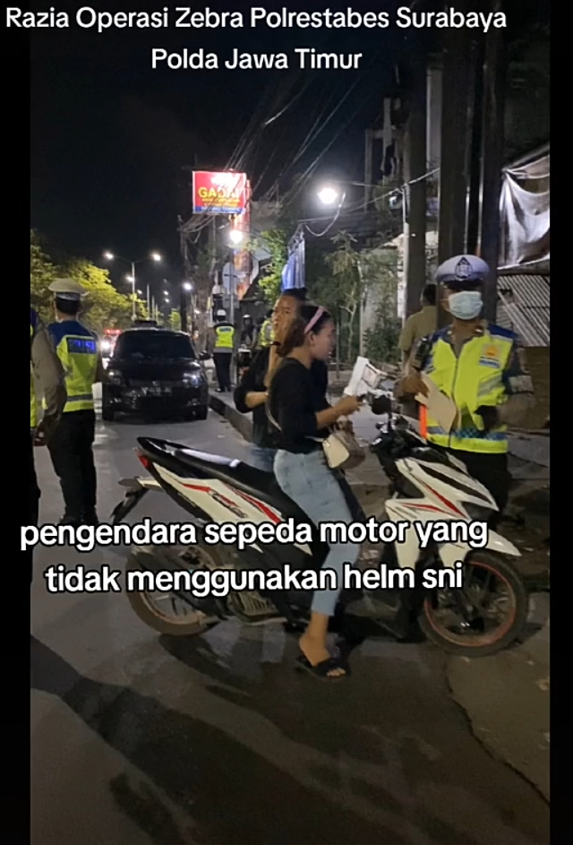 Operasi Zebra Surabaya Jenis Pelanggaran Dicari Polisi