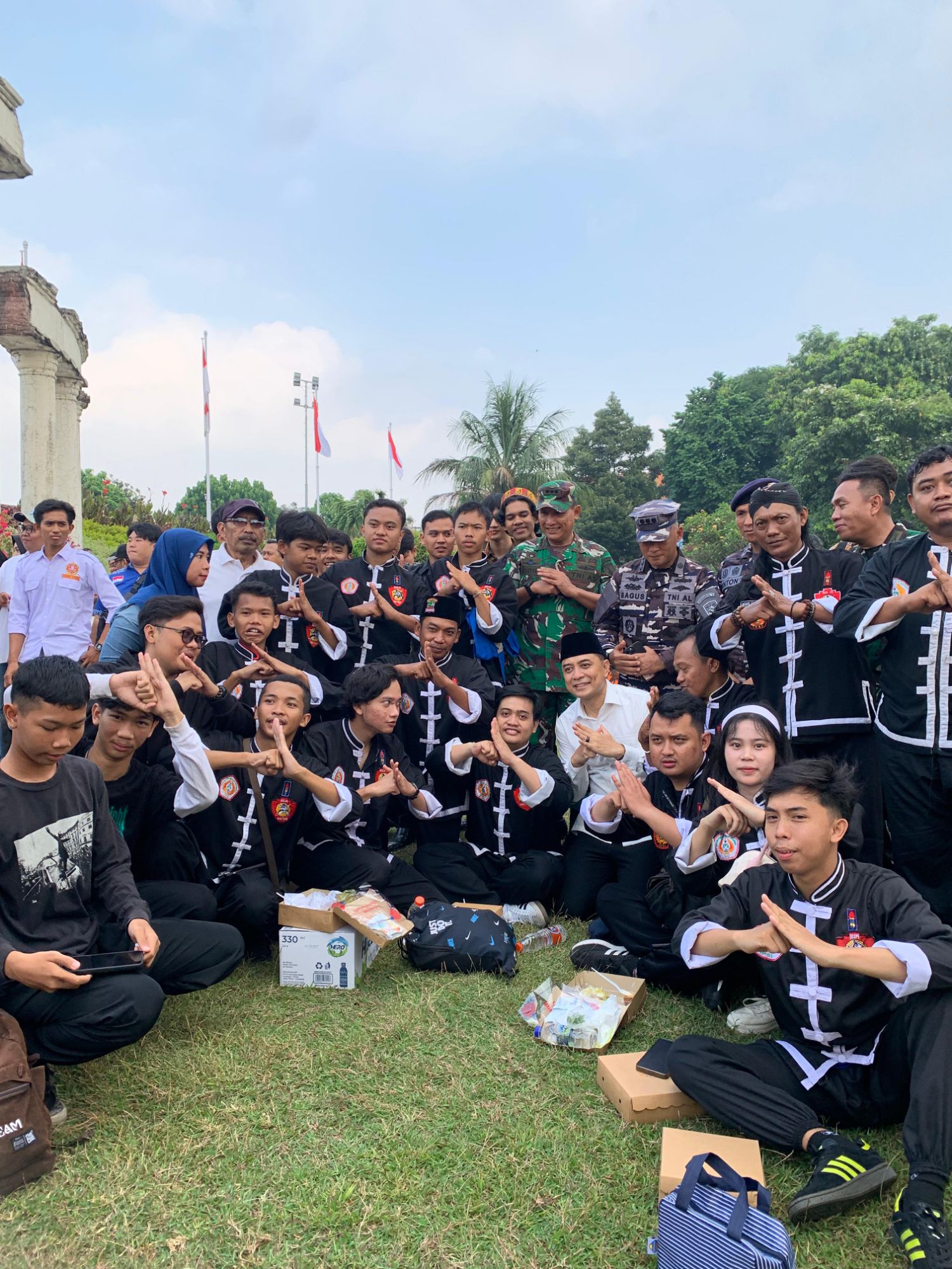 IKS.PI KERA SAKTI HADIR DEKLARASI PEMUDA DAN ORMAS SE KOTA SURABAYA.